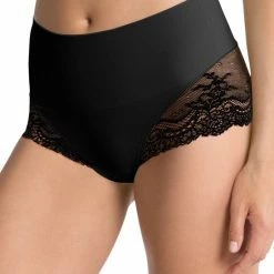 Spanx Undie-Tectable Lace Hi Hipster - Zwart - Maat L