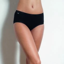 Sloggi Basic+ Dames Midi Slip - 4-pack - Zwart - Maat 50 -Badmode Verkoop 550x690 7