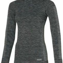 HEAT KEEPER Heatkeeper Thermo Shirt Dames - Lange Mouw - Techno - M - Zwart