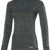 HEAT KEEPER Heatkeeper Thermo Shirt Dames - Lange Mouw - Techno - L - Zwart