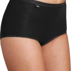Sloggi Basic+ Dames Maxi Slip - 4-pack - Zwart - Maat 50 34 Sloggi Basic+ Dames Maxi Slip - 4-pack - Zwart - Maat 50 -Badmode Verkoop 550x696 1