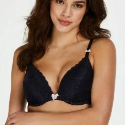 Hunkemöller Dames Lingerie Voorgevormde Push-up Beugel Bh Maya - Blauw - Maat B75 -Badmode Verkoop 550x696 2