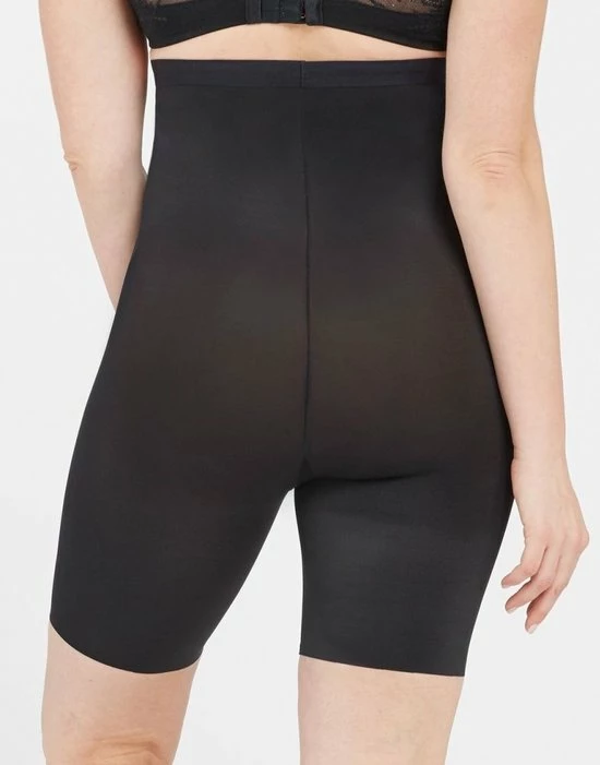 Spanx Thistincts 2.0 High Waisted Mid Thigh Short - Zwart - Maat L 4 Spanx Thistincts 2.0 High Waisted Mid Thigh Short - Zwart - Maat L - Afbeelding 2