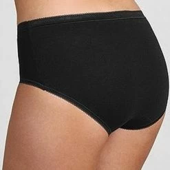 Sloggi Basic+ Dames Midi Slip - 4-pack - Zwart - Maat 46 -Badmode Verkoop 550x706 3