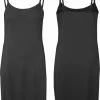 GAUBERT Onderjurk - Zwart - Maat L/XL - Middellang (Lengte 88CM) -Badmode Verkoop 550x708 2