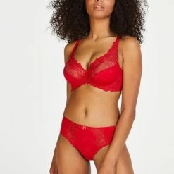 Hunkemöller Dames Lingerie Hoge Slip Diva - Rood - Maat M -Badmode Verkoop 550x722 7