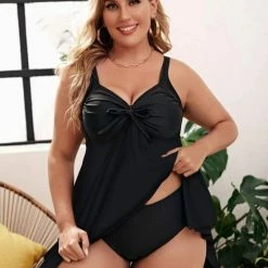 Merkloos Grote Maat Tankini 2 Delig Zwart Met Verwijderbare Voering Maat 4XL Eu 48 XXXXL 9 Merkloos Grote Maat Tankini 2 Delig Zwart Met Verwijderbare Voering Maat 4XL Eu 48 XXXXL -Badmode Verkoop 550x724