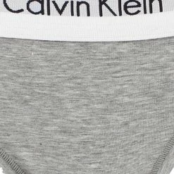 Calvin Klein Onderbroek - Maat M - Vrouwen - Grijs/wit -Badmode Verkoop 550x728 17