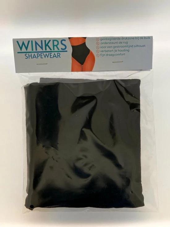 Merkloos Correctie Ondergoed Shapewear - High Waist String Zwart Maat 36 7 Merkloos Correctie Ondergoed Shapewear - High Waist String Zwart Maat 36 - Afbeelding 5