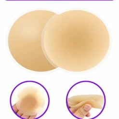 ConfiDance - Boob Tape + Nipple Covers - Fashion Tape - Borst Tape - Plak BH - Tepelplakkers - Beige -Badmode Verkoop 550x740
