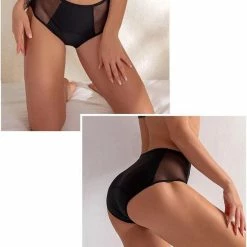 Merkloos SNN Beauty 4 Lagen Premium Menstruatie Ondergoed Dames - Menstruatieondergoed - Wasbaar - Alternatief Voor Wasbaar Maandverband - Incontinentie Vrouw - Incontinentie Ondergoed - Onderbroek - Period Underwear - Maat S -Badmode Verkoop 550x753 3