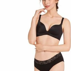 Bamboozy Menstruatie Ondergoed 4-laags Mid-Heup Maat 2XL 44-46 Zwart Period Underwear Duurzaam Menstrueren Incontinentie Zero Waste Daisy -Badmode Verkoop 550x764 5