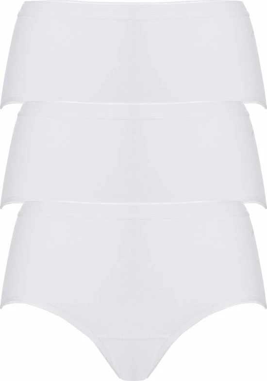 Ten Cate Midi 3Pack Basic Wit - Maat L 3 Ten Cate Midi 3Pack Basic Wit - Maat L