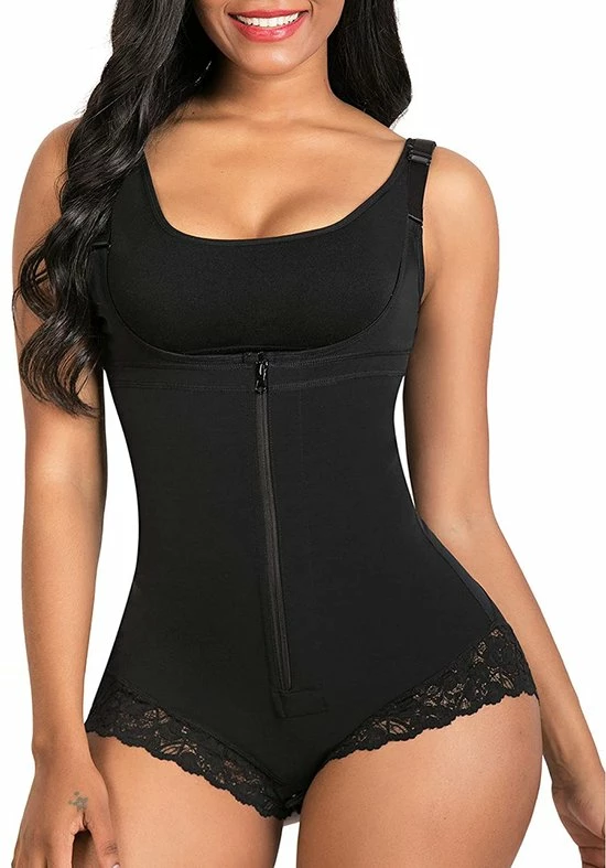 Livvi Wear - Full Body Shapewear - Maat L - Zwart - Shaper -Corrigerend Ondergoed Voor Billen, Buik En Taille 8 Livvi Wear - Full Body Shapewear - Maat L - Zwart - Shaper -Corrigerend Ondergoed Voor Billen, Buik En Taille - Afbeelding 6