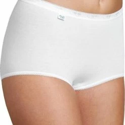 Sloggi Basic+ Dames Maxi Slip - 4-pack - Wit - Maat 40 -Badmode Verkoop 550x787 6