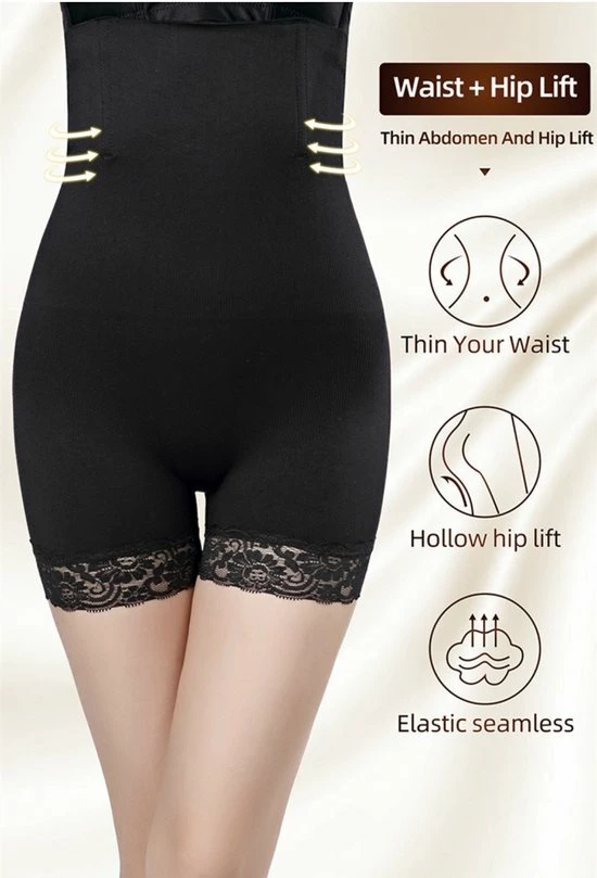 De Millennials - Shapewear De Millennials String Shaper Zwart Maat M/L - Thong Shaper - Corrigerend String -Onzichtbare String - String Met Hoge Taille -Shape Wear -High Waist String -Dames -Correctie Ondergoed-Naadloos String -seamless Thong -Afslank- Billen Push- 8 De Millennials - Shapewear De Millennials String Shaper Zwart Maat M/L - Thong Shaper - Corrigerend String -Onzichtbare String - String Met Hoge Taille -Shape Wear -High Waist String -Dames -Correctie Ondergoed-Naadloos String -seamless Thong -Afslank- Billen Push- - Afbeelding 6