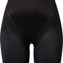 Spanx Thistincts 2.0 High Waisted Mid Thigh Short - Zwart - Maat L