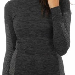 HEAT KEEPER Heatkeeper Thermo Shirt Dames - Lange Mouw - Techno - L - Zwart -Badmode Verkoop 550x810 4