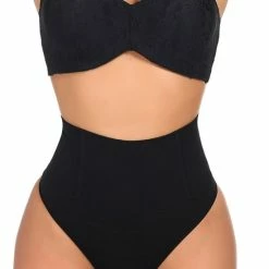 Merkloos Corrigerend String - 2 PACK - Correctie String Body - Corrigerend Ondergoed - Shapewear - Beige- -Badmode Verkoop 550x813