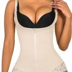 Livvi Wear - Full Body Shapewear - Maat S - Beige - Shaper -Corrigerend Ondergoed Voor Billen, Buik En Taille