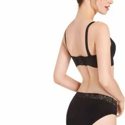 Bamboozy Menstruatie Ondergoed 4-laags Mid-Heup Maat M 38-40 Zwart Period Underwear Duurzaam Menstrueren Incontinentie Zero Waste Daisy -Badmode Verkoop 550x823