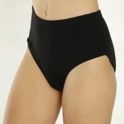 Marly MOON'S Hoge Taille Ribana - 100% Katoen - Ondergoed Dames Slips - XL - Zwart - 1 Stuk -Badmode Verkoop 550x824 35