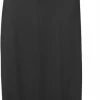 Merkloos Dames Lange Onderrok 3/4 Met Een Zijsplit L/XL Zwart -Badmode Verkoop 550x825 37
